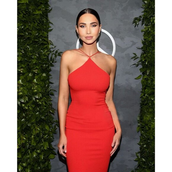 Nookie Trinity Gown in Cherry Medium New Womens Long Maxi Dress - Picture 9 of 12